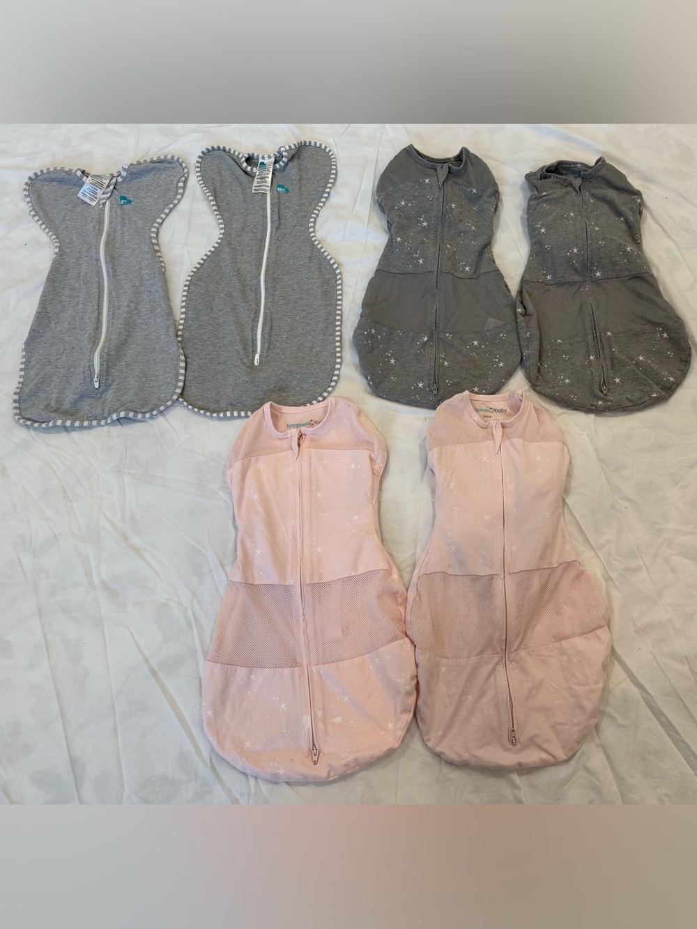 Love to Dream Swaddle Up & Happiest Baby Sleepea Newborn Bundle 6pc